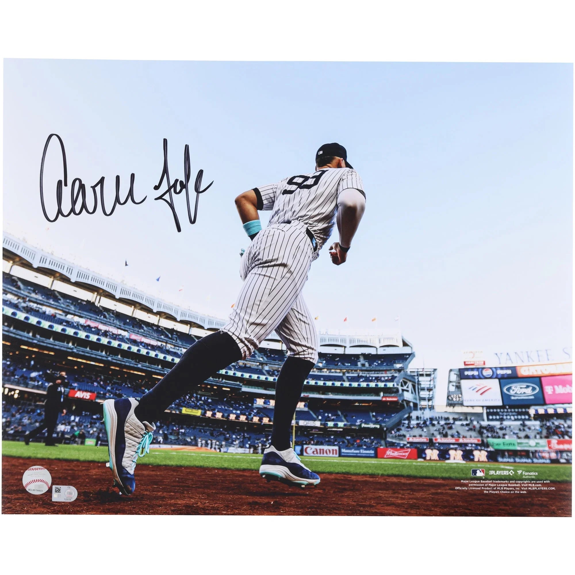 Aaron Judge Signed 16 x 20 Photograph | Yankees Dugout
