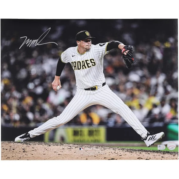 Mason Miller Signed 16 x 20 Pitching Photograph | San Diego Padres