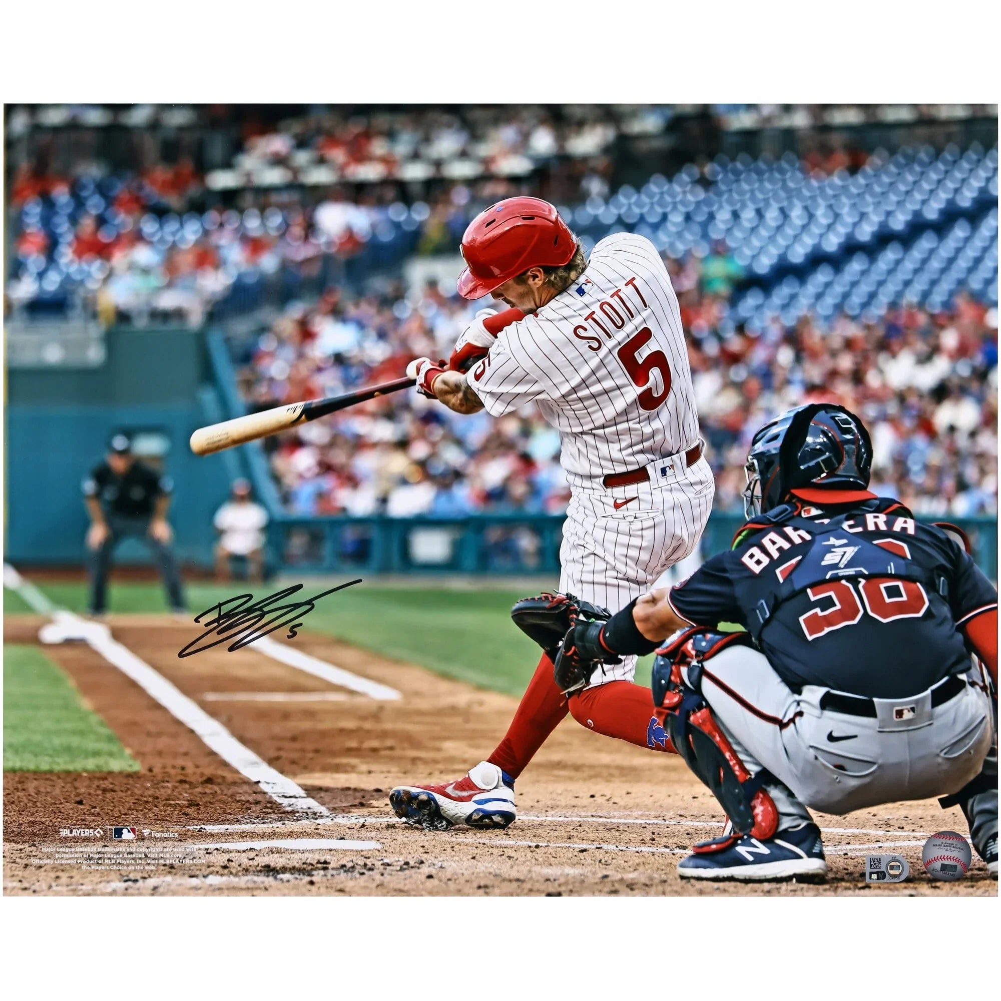 Bryson Stott Signed 16 x 20 Photograph | Philadelphia Phillies