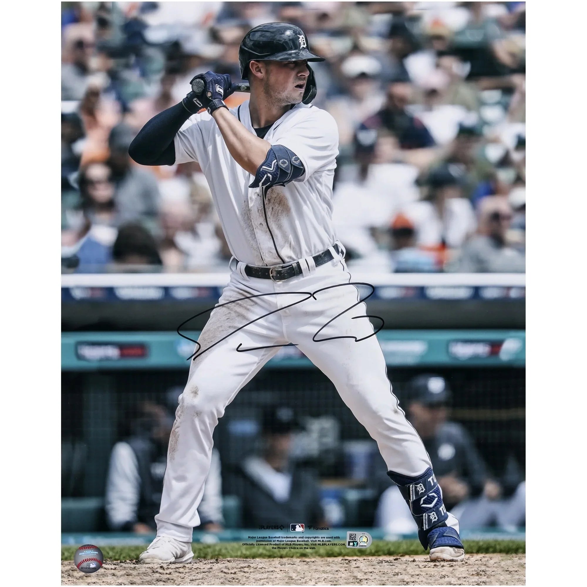 Spencer Torkelson Signed 16 x 20 Batting Stance Photo | Tigers