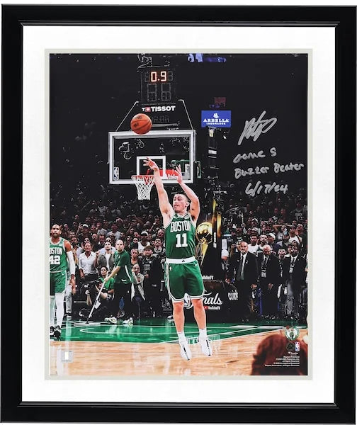 Payton Pritchard Signed 16 x 20 Photograph | Game 5 Buzzer Beater Inscription