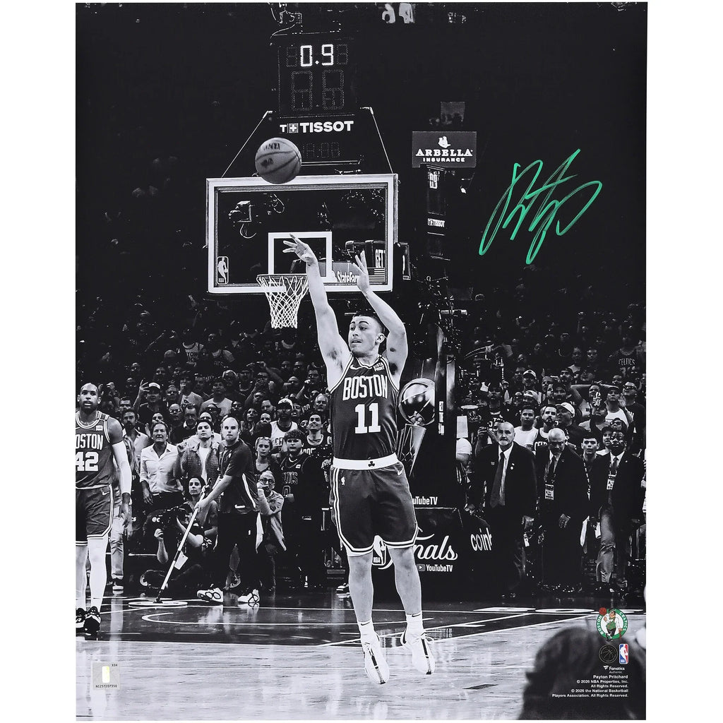 Payton Pritchard Signed 16 x 20 Photo | Celtics Game 5 Buzzer Beater