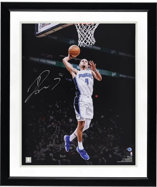 Jalen Suggs Signed 16 x 20 Dunking Spotlight Photo | Orlando Magic