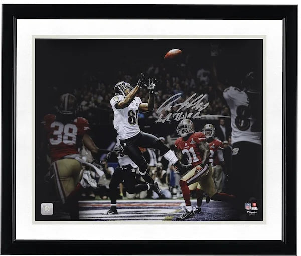 Anquan Boldin Signed 16 x 20 Photo | Super Bowl XLVII Touchdown Catch