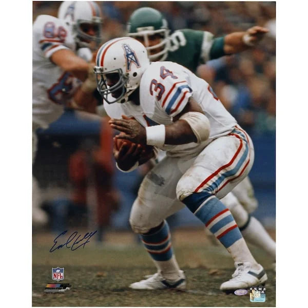 Earl Campbell Signed Houston Oilers 16 x 20 Photograph | Authenticated