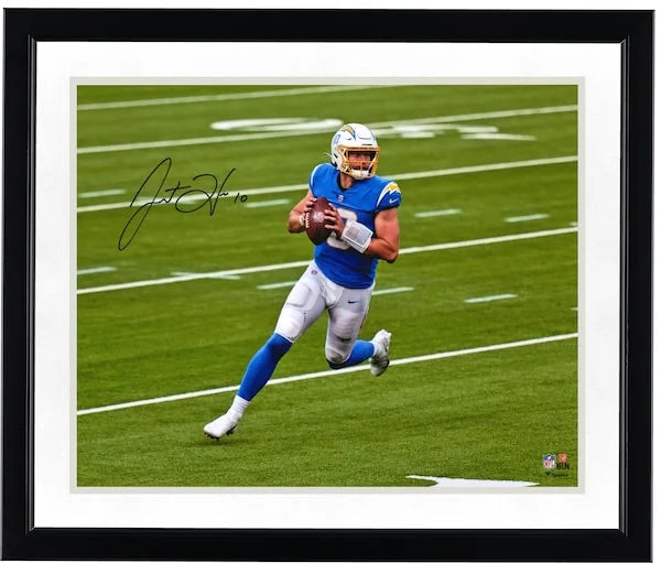 Justin Herbert Signed 16 x 20 Photo | Los Angeles Chargers