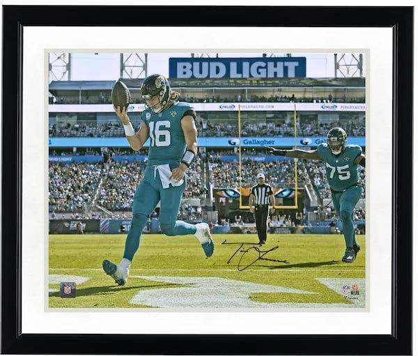 Trevor Lawrence Signed 16 x 20 Jaguars Touchdown Photo | Authenticated