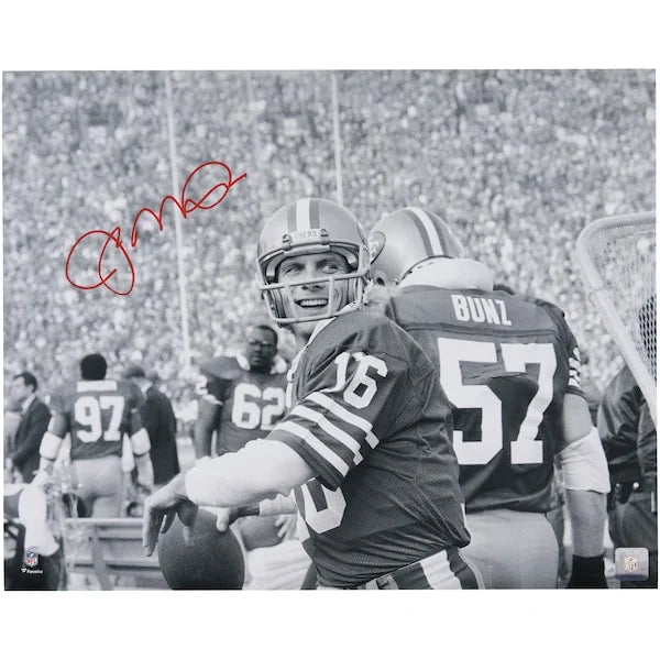 Joe Montana Signed 16 x 20 Photo | San Francisco 49ers