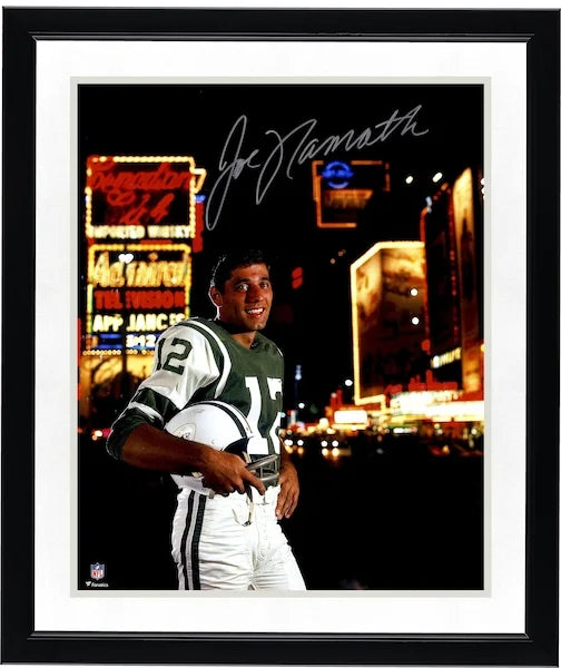 Joe Namath Signed New York Jets 16 x 20 Photograph | Broadway