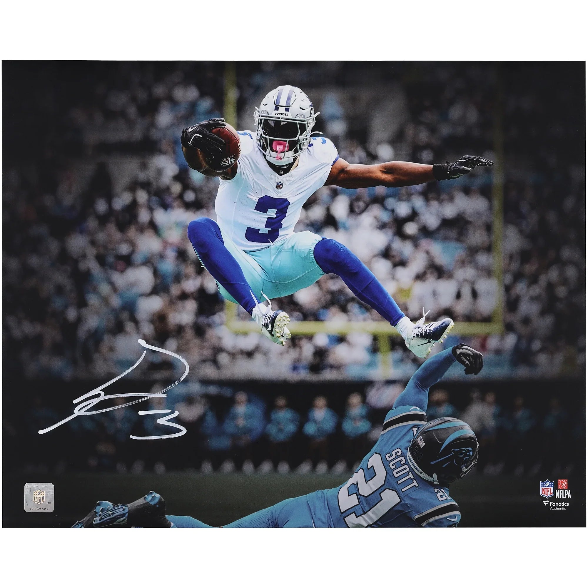 George Pickens Signed 16 x 20 Photo | Dallas Cowboys
