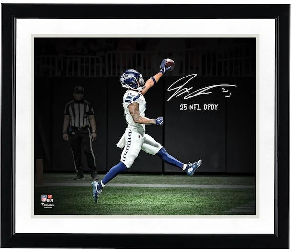 Jaxon Smith-Njigba Signed 16 x 20 Touchdown Photo | 2025 NFL OPOY Inscription
