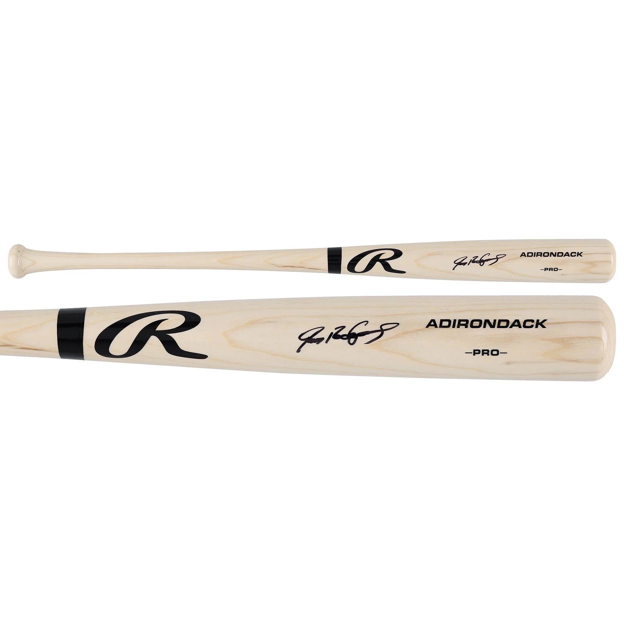 Ivan Rodriguez Signed Blonde Rawlings Pro Bat | Texas Rangers