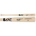 Ivan Rodriguez Signed Blonde Rawlings Pro Bat | HOF 17 Inscription