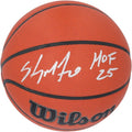 Carmelo Anthony Signed Denver Nuggets Basketball | HOF 25 Inscription