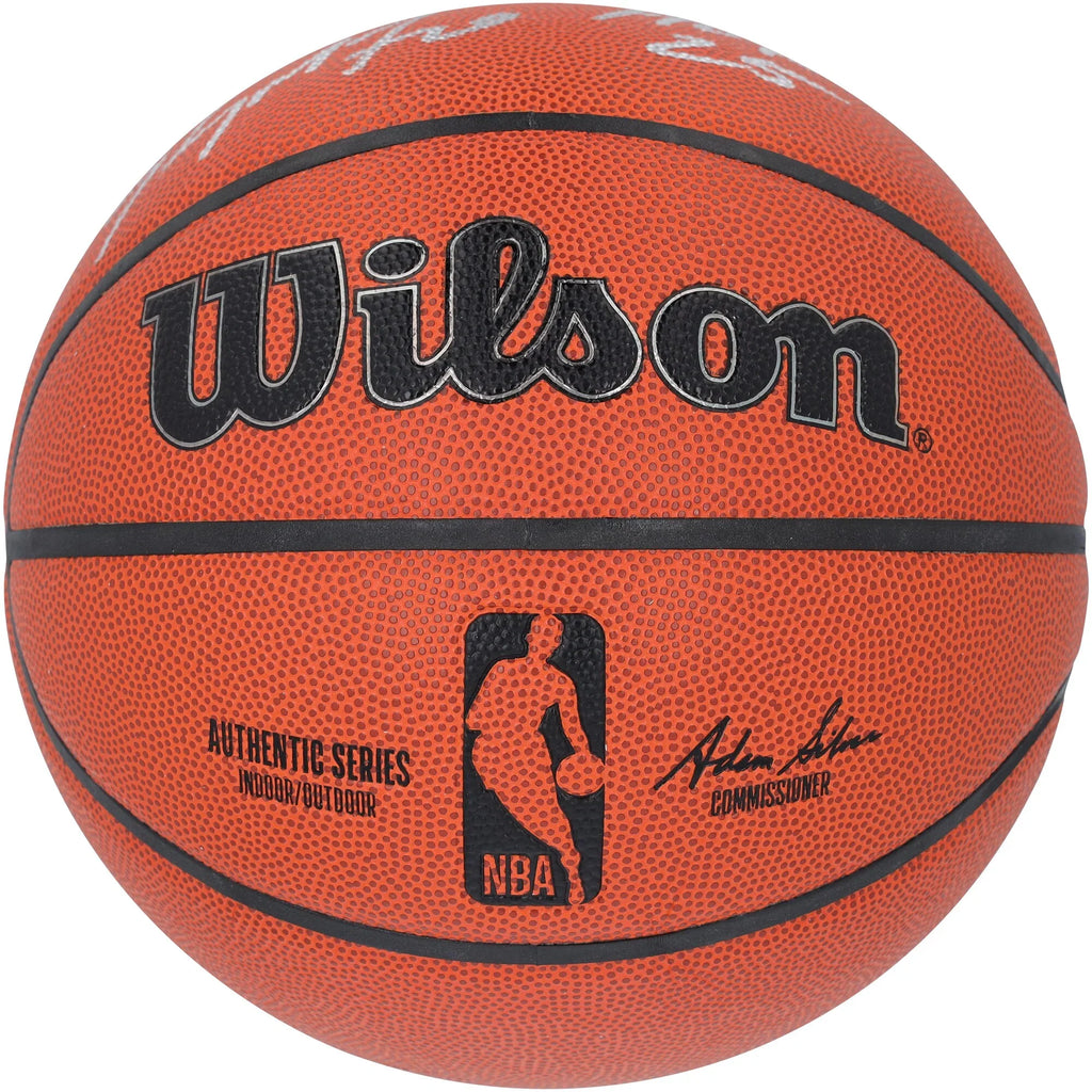 Carmelo Anthony Signed Denver Nuggets Basketball | HOF 25 Inscription