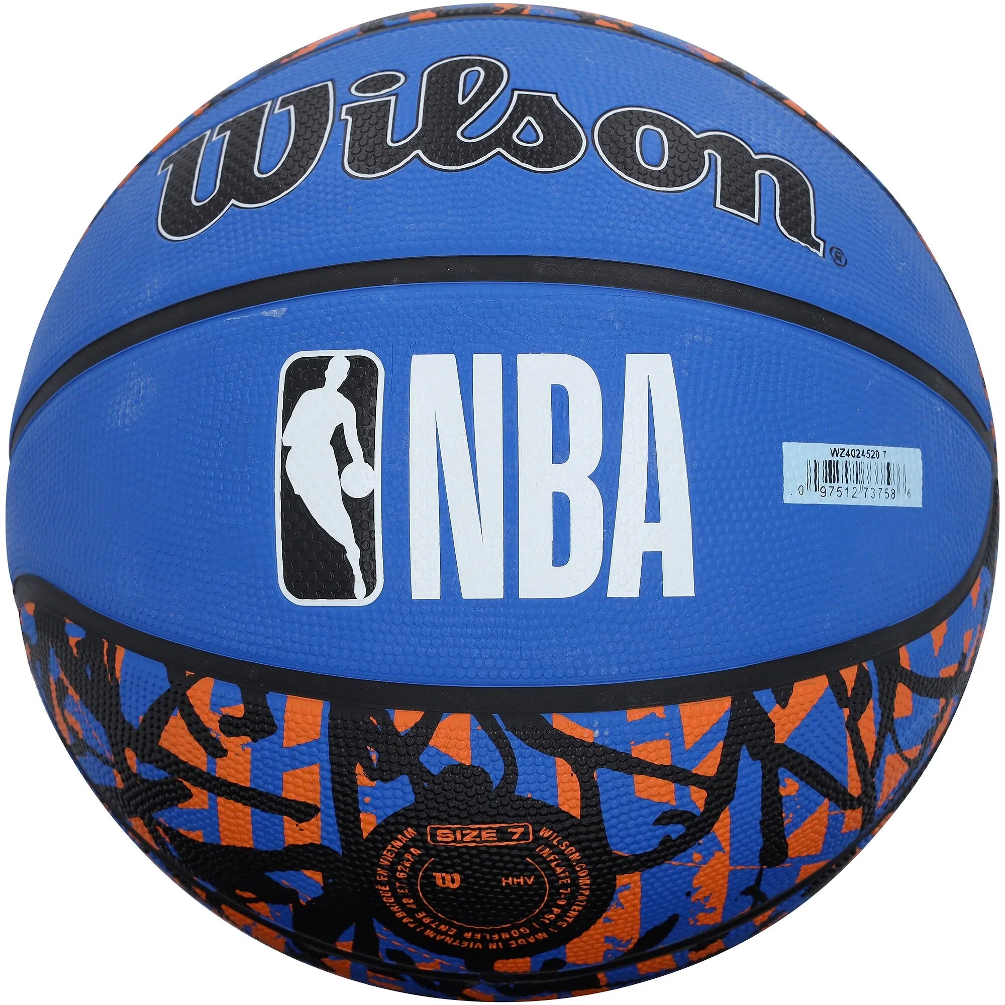 Karl-Anthony Towns Signed Wilson Graffiti Basketball | New York Knicks