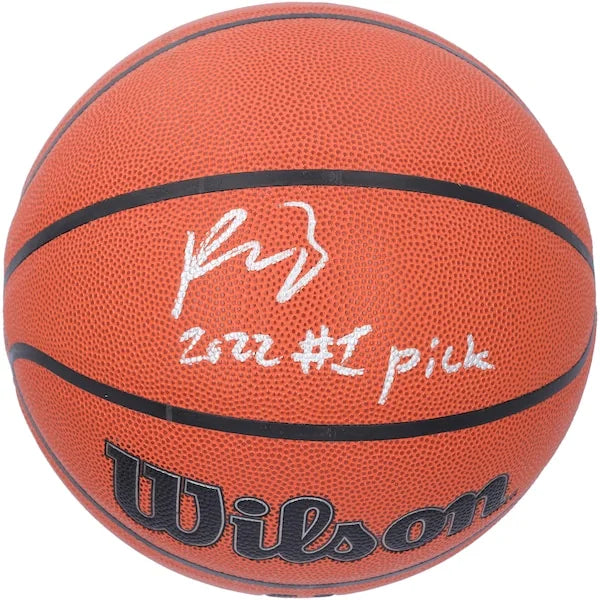 Paolo Banchero Signed Wilson Basketball | 2022 #1 Pick Inscription