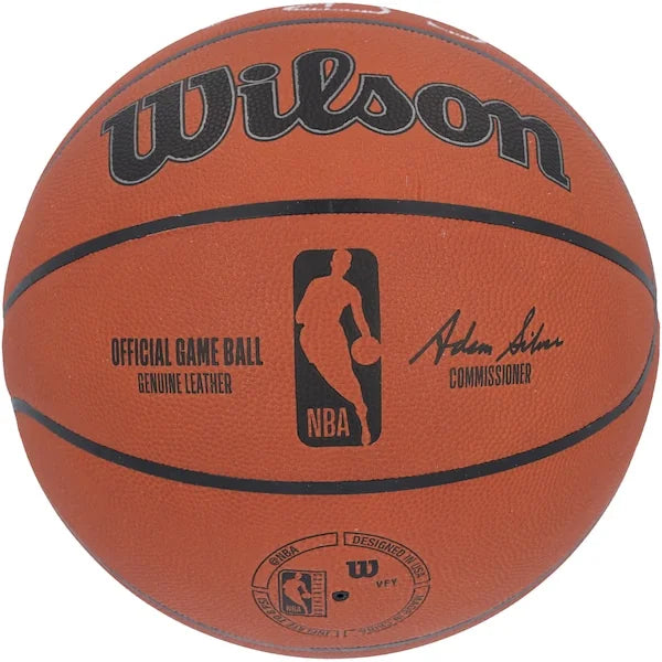 Larry Bird Signed Celtics Basketball | 3x NBA Champ Inscription