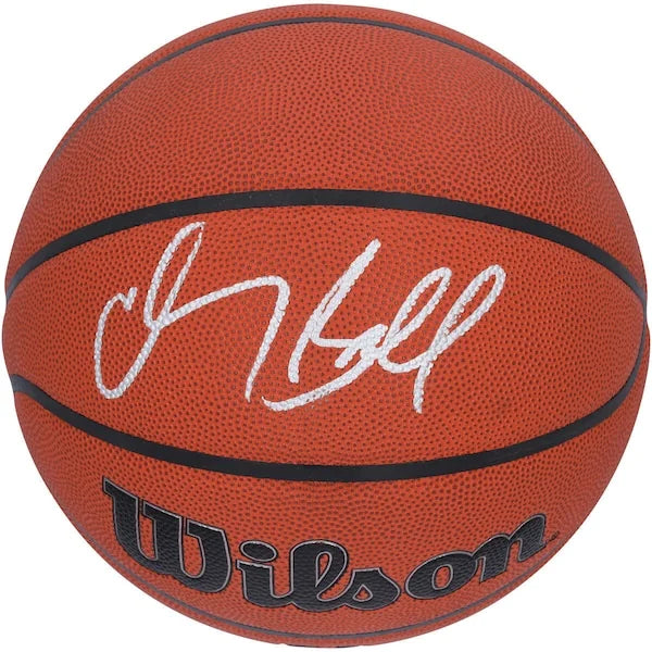 Chauncey Billups Signed Wilson Basketball | Detroit Pistons