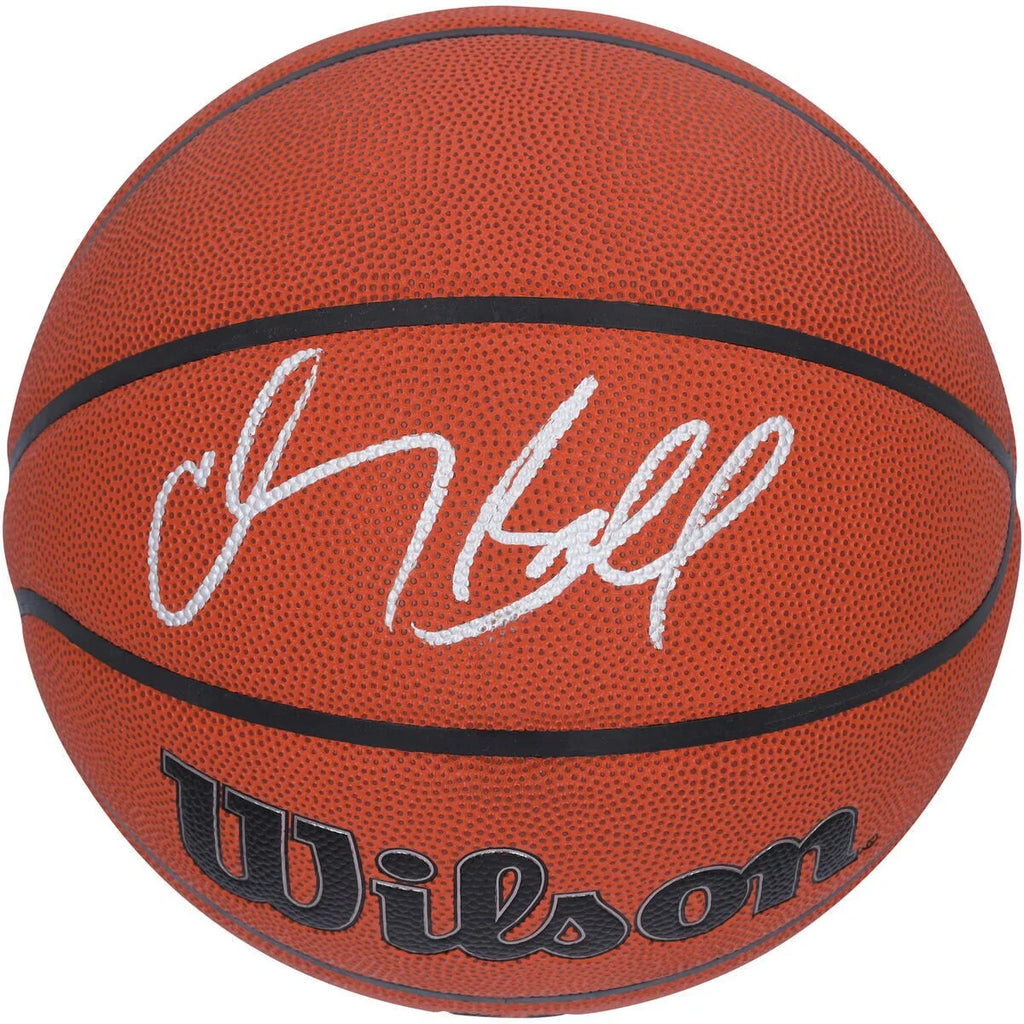 Chauncey Billups Signed Wilson Basketball | Detroit Pistons