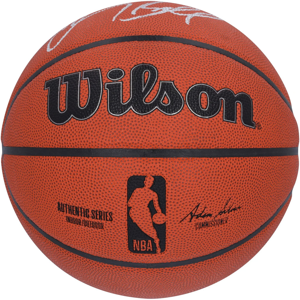 Chauncey Billups Signed Wilson Basketball | Detroit Pistons
