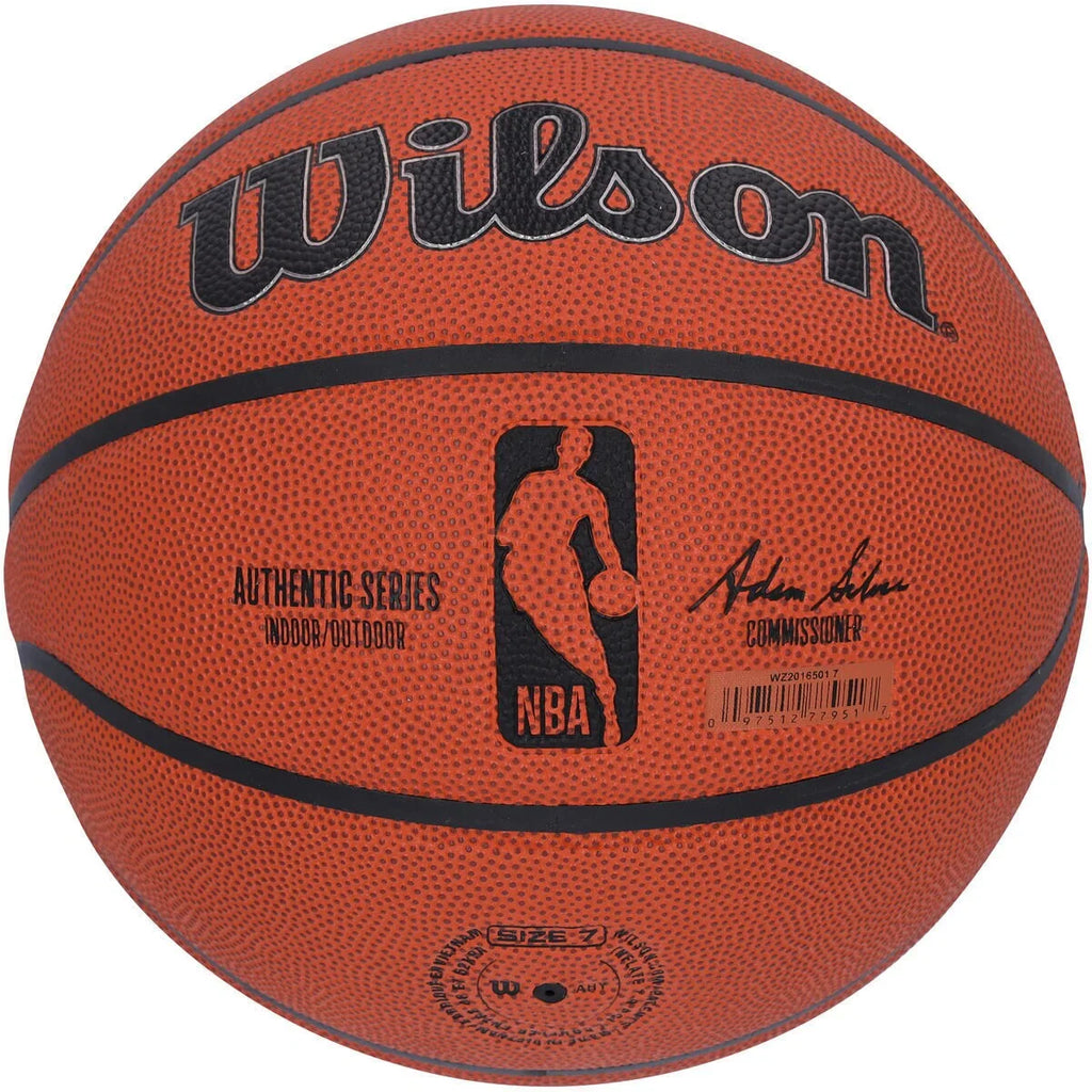 Chauncey Billups Signed Wilson Basketball | Detroit Pistons