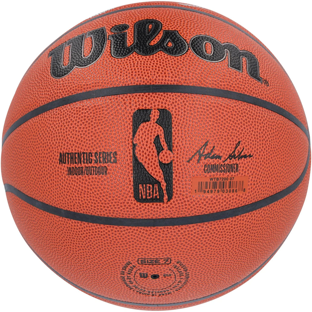 Kevin Garnett Signed Timberwolves Basketball | 2004 MVP Inscription