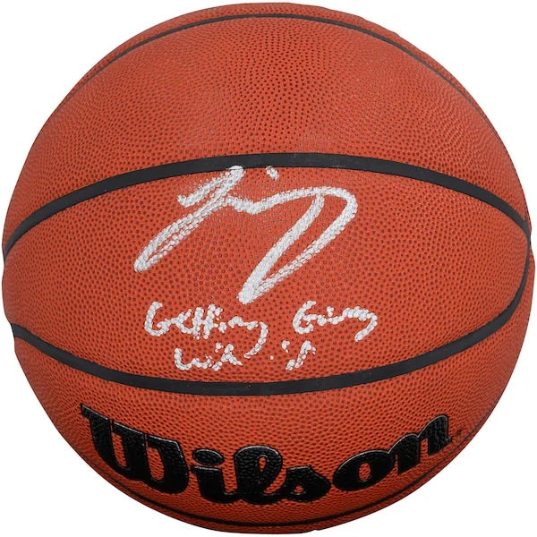 Josh Giddey Signed Wilson Basketball | Getting' Giddey With It Inscription