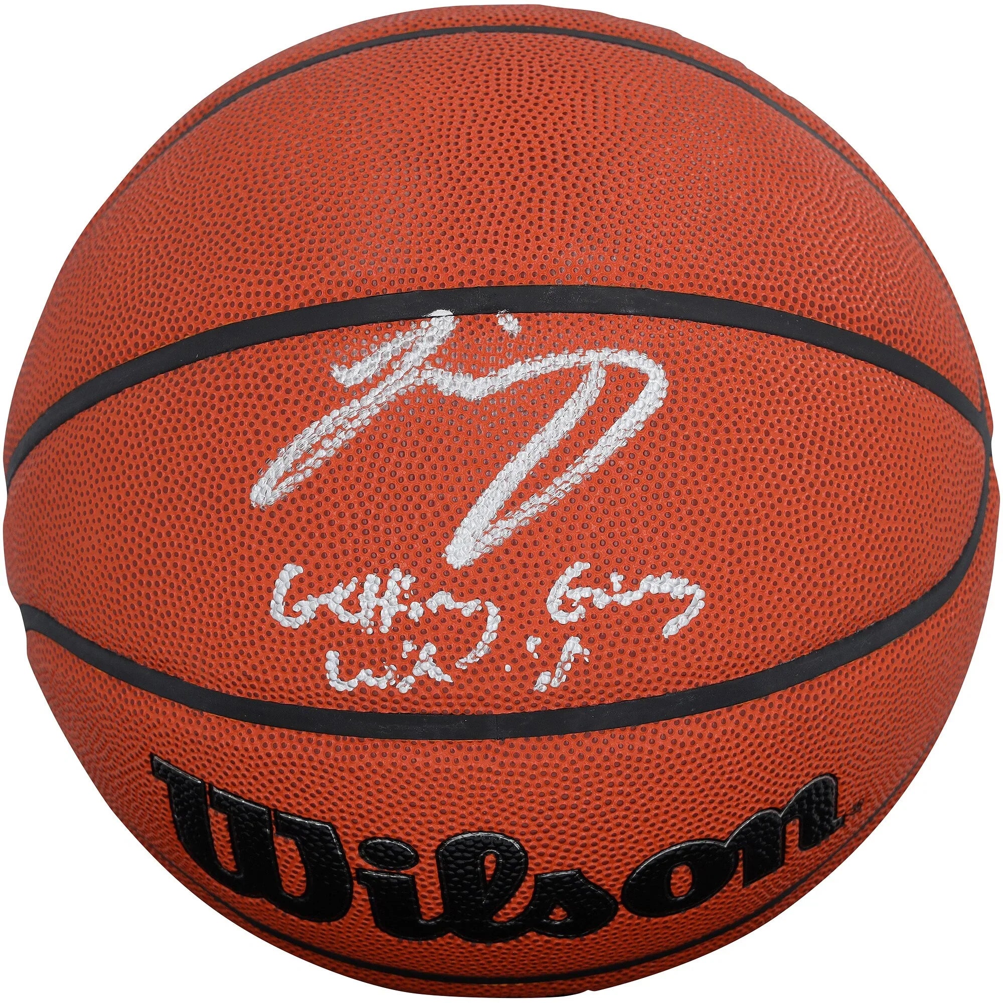 Josh Giddey Signed Wilson Basketball | Getting' Giddey With It Inscription