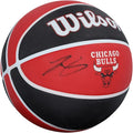 Josh Giddey Signed Chicago Bulls Wilson Team Tribute Basketball | Authenticated