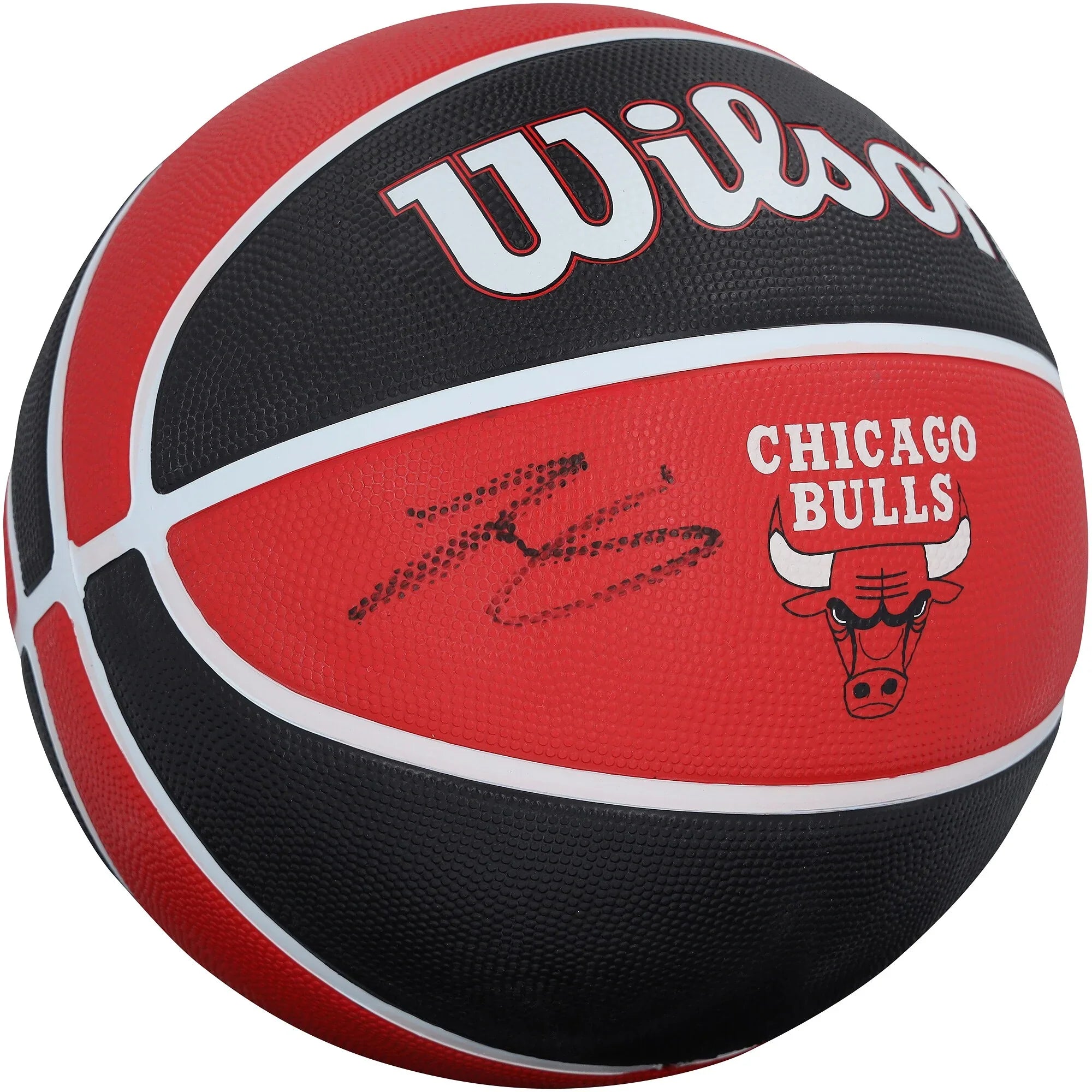 Josh Giddey Signed Chicago Bulls Wilson Team Tribute Basketball | Authenticated