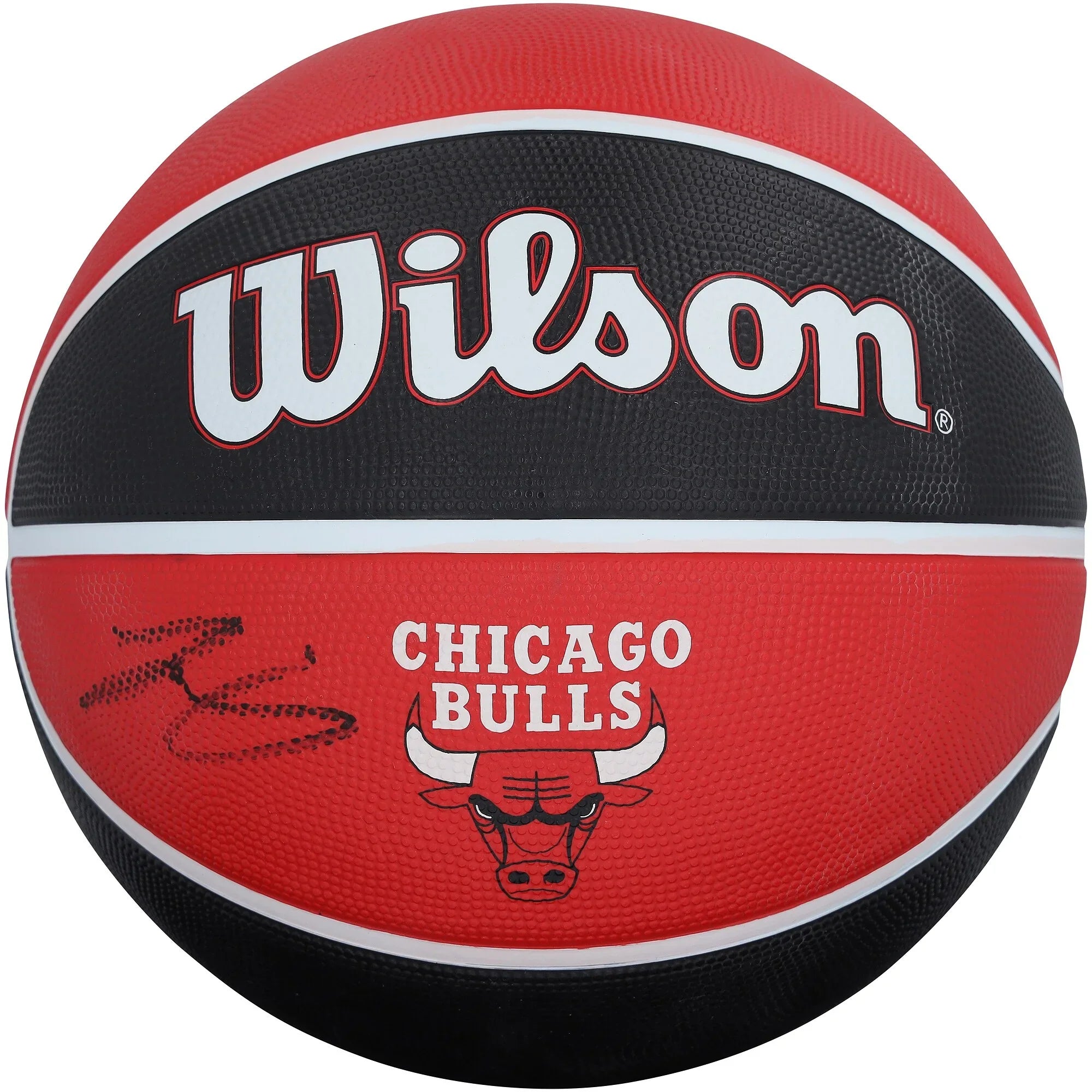 Josh Giddey Signed Chicago Bulls Wilson Team Tribute Basketball | Authenticated
