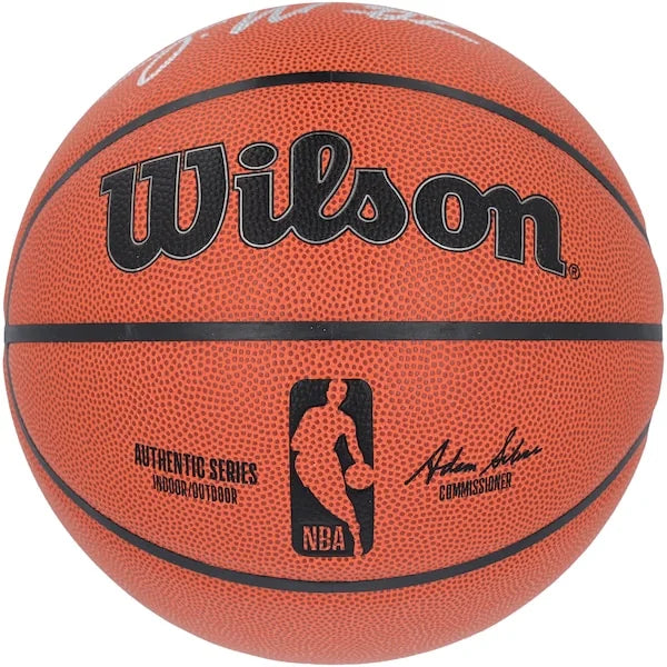Karl Malone Signed Utah Jazz Basketball | "The Mailman" Inscription