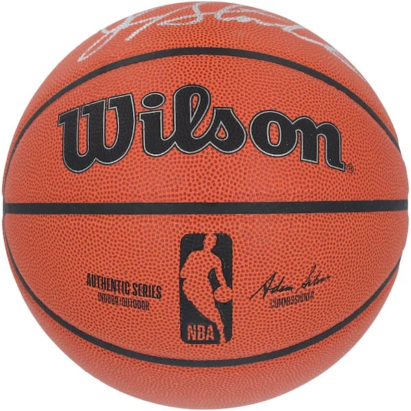 Karl Malone and John Stockton Signed Utah Jazz Basketball | Authenticated