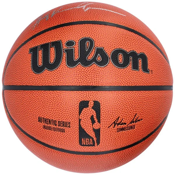 Hakeem Olajuwon Signed Wilson Basketball | Houston Rockets