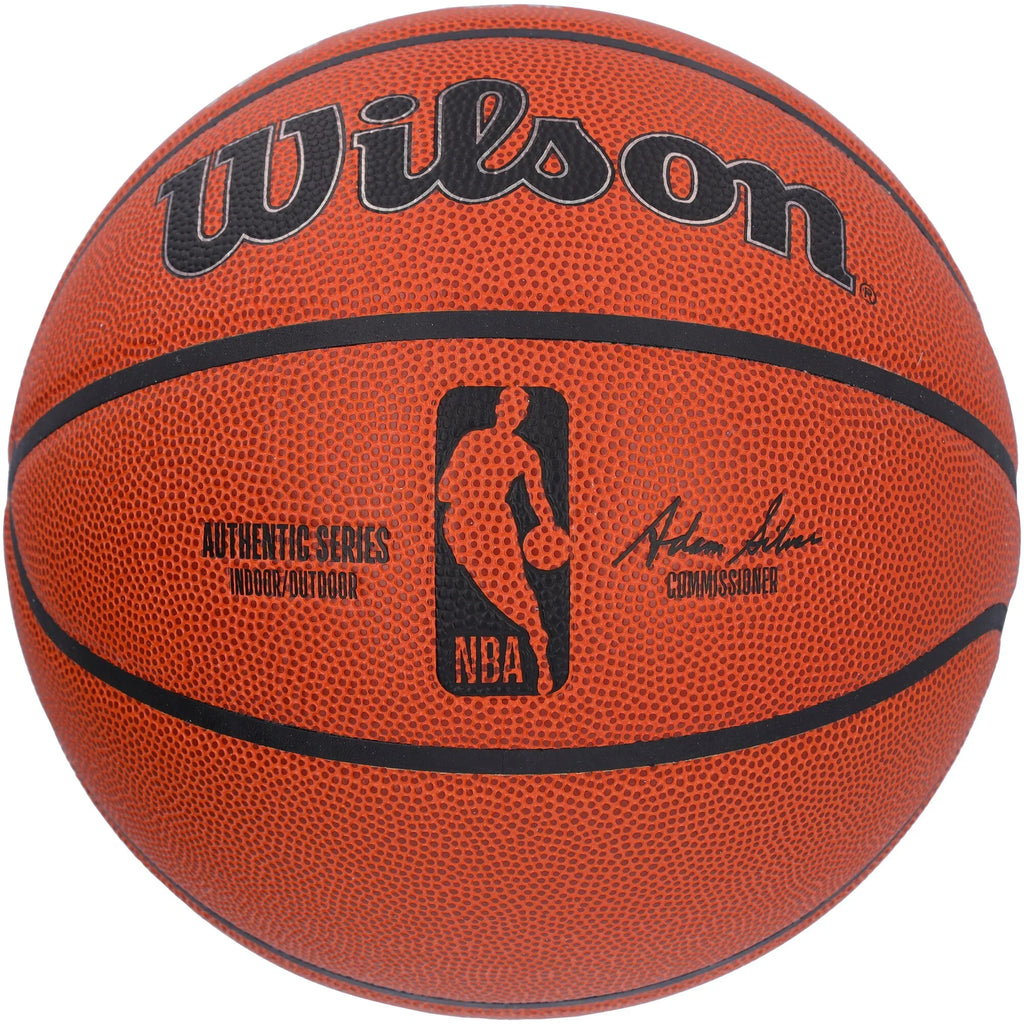 Hakeem Olajuwon Signed Rockets Basketball | HOF 08 Inscription