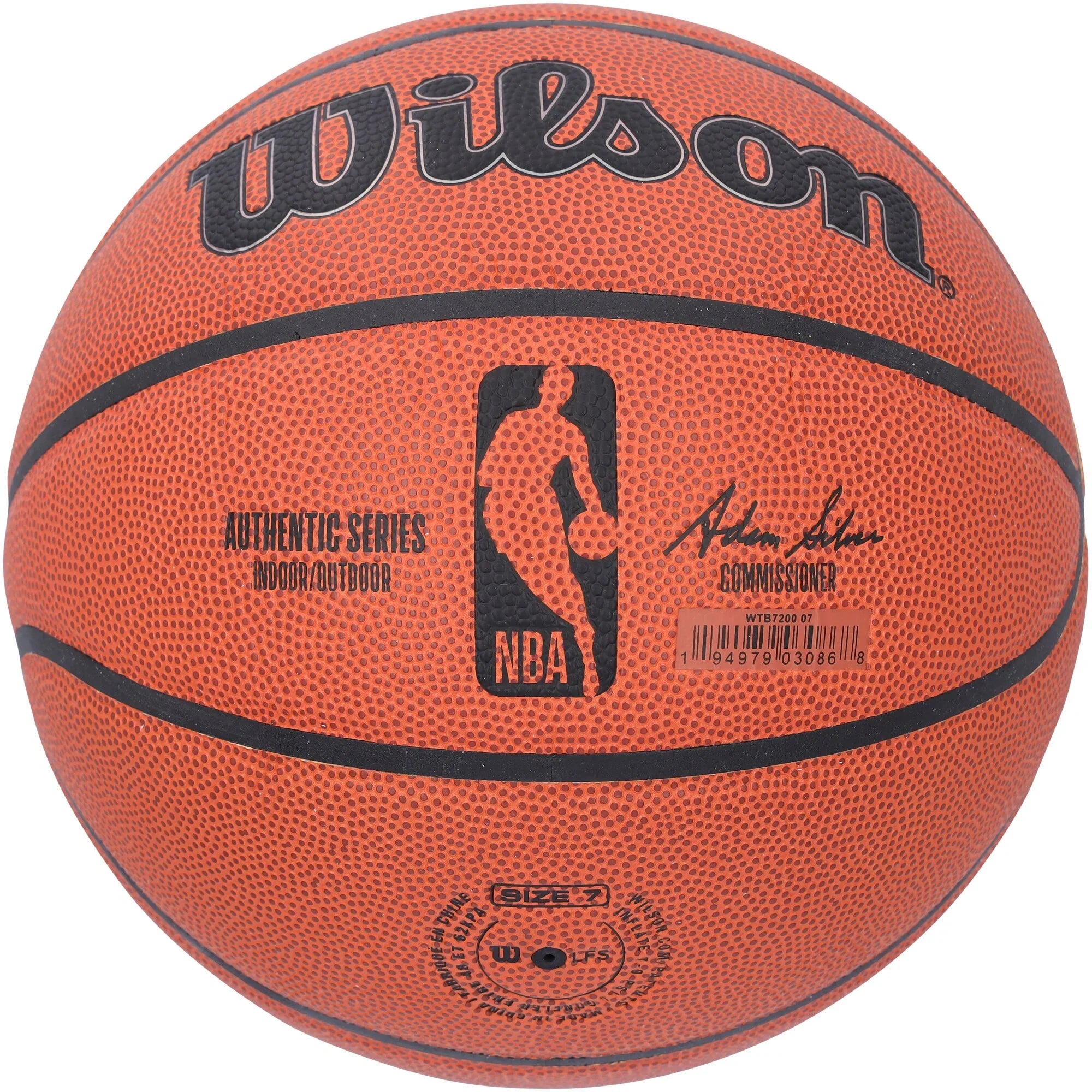 Hakeem Olajuwon Signed Wilson Basketball | The Dream Inscription