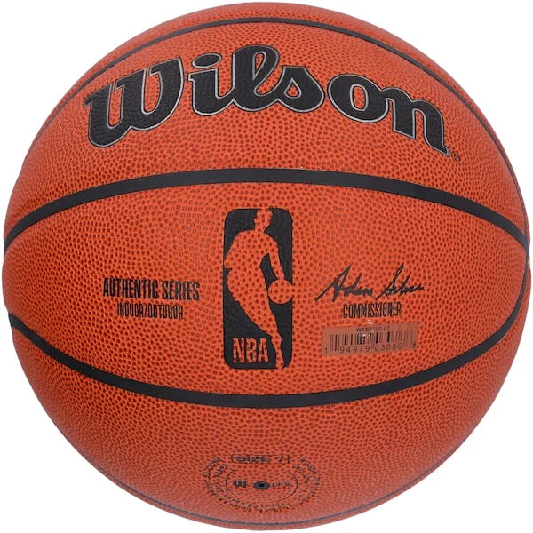 Hakeem Olajuwon Signed Wilson Basketball | 2x Finals MVP Inscription
