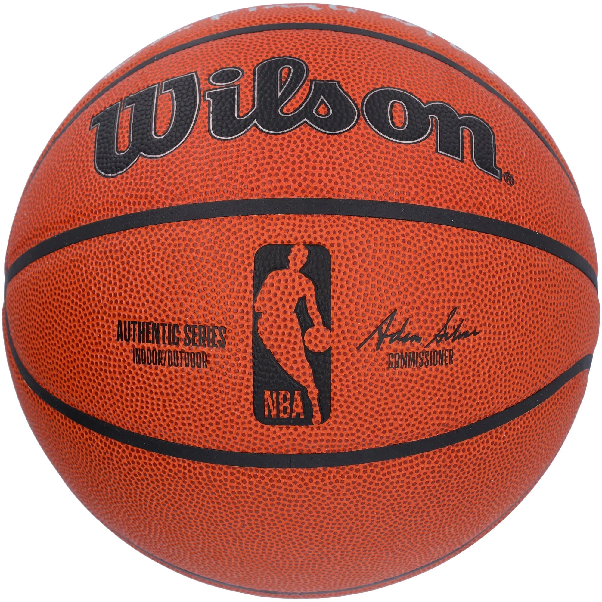 Hakeem Olajuwon Signed Wilson Basketball | 2x Finals MVP Inscription