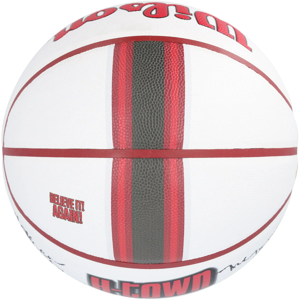 Hakeem Olajuwon Signed Rockets Basketball | 2024-25 City Edition with "The Dream" Inscript