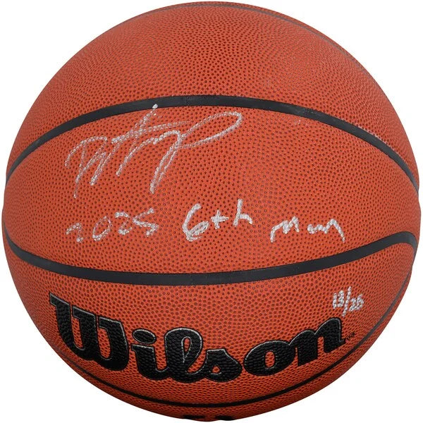 Payton Pritchard Signed Wilson Basketball | 2025 6th Man Inscription, Limited Edition of 2