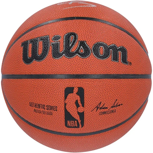 Klay Thompson & Cooper Flagg Signed Mavericks Basketball | Authenticated