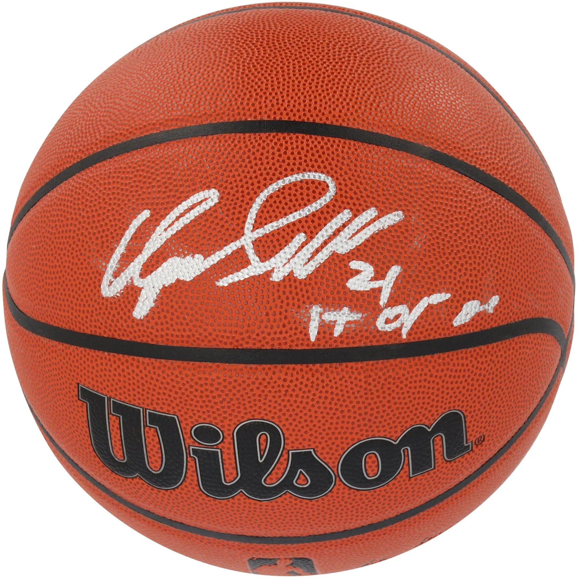 Dominique Wilkins Signed Wilson Basketball | HOF 06 Inscription