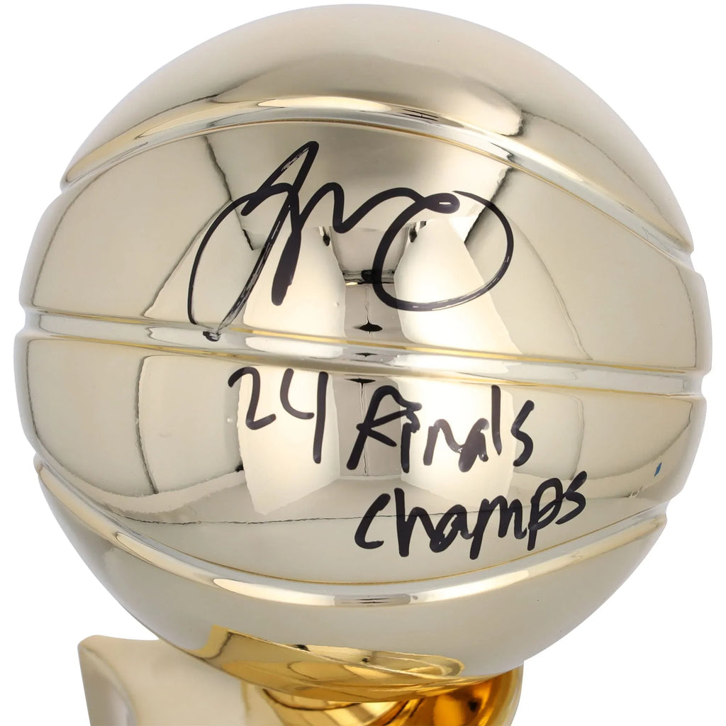 Jayson Tatum Signed 12" Larry O'Brien Replica Trophy | 2024 NBA Finals Champions
