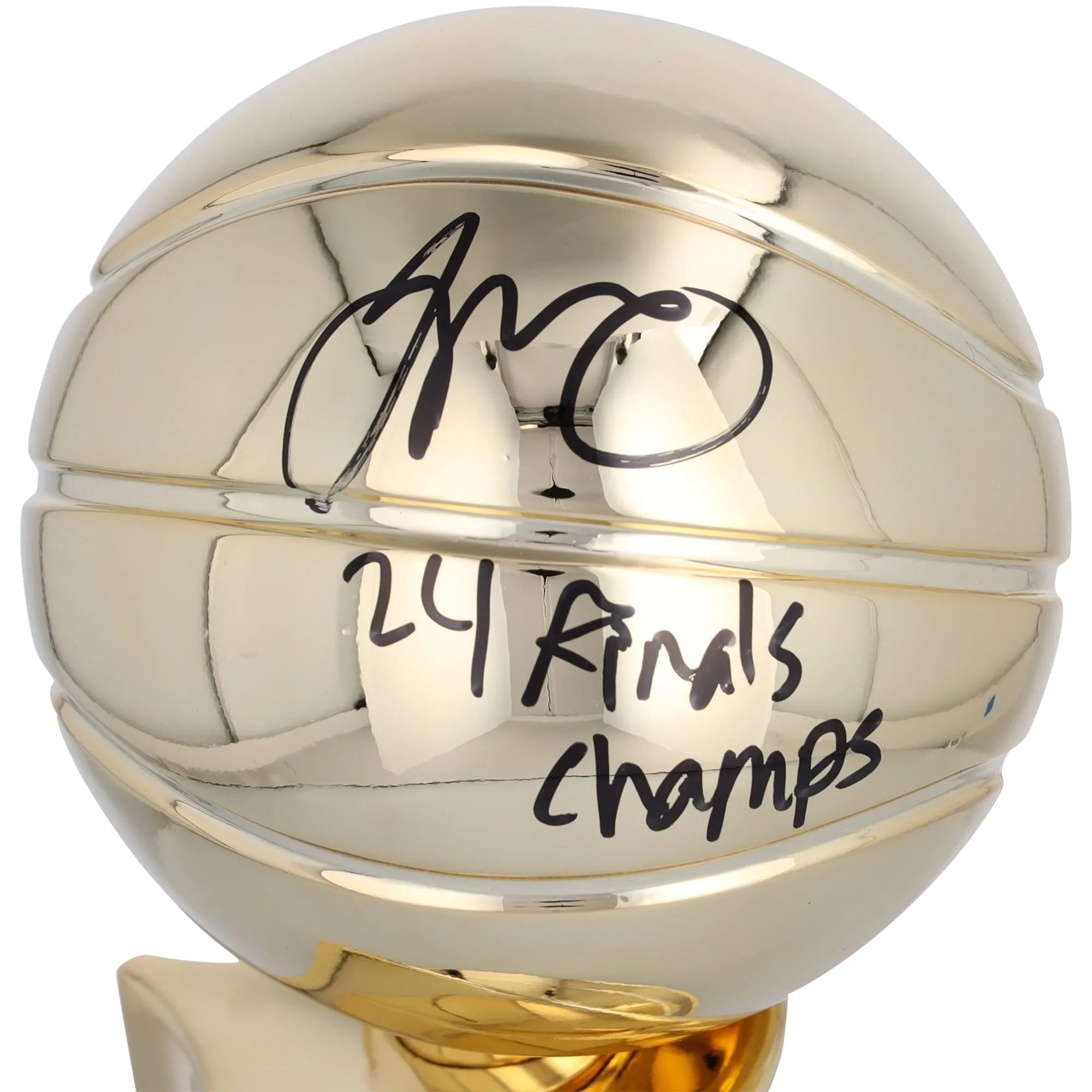 Jayson Tatum Signed 12" Larry O'Brien Replica Trophy | 2024 NBA Finals Champions