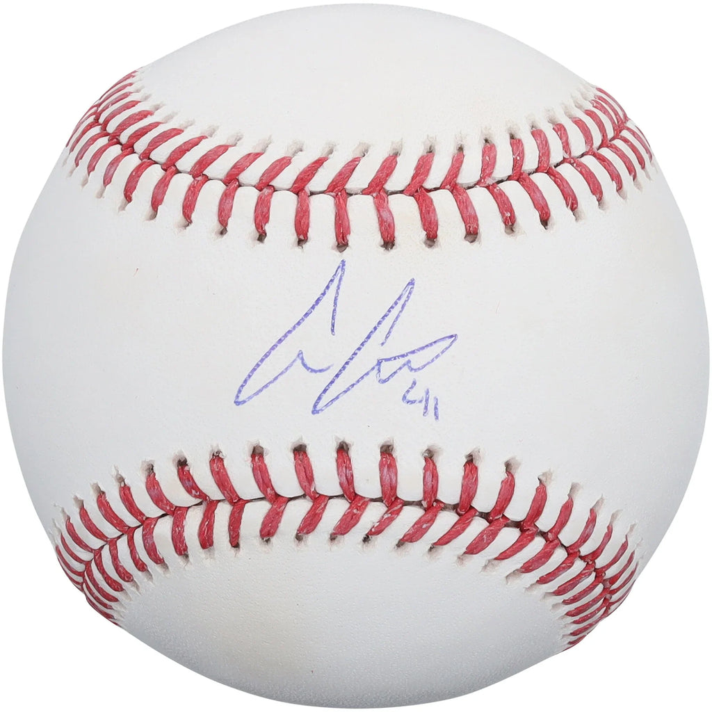 Andrew Abbott Signed Cincinnati Reds Baseball | MLB Authenticated
