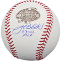 Josh Beckett Signed 2003 World Series Baseball | 03 WS MVP Inscription