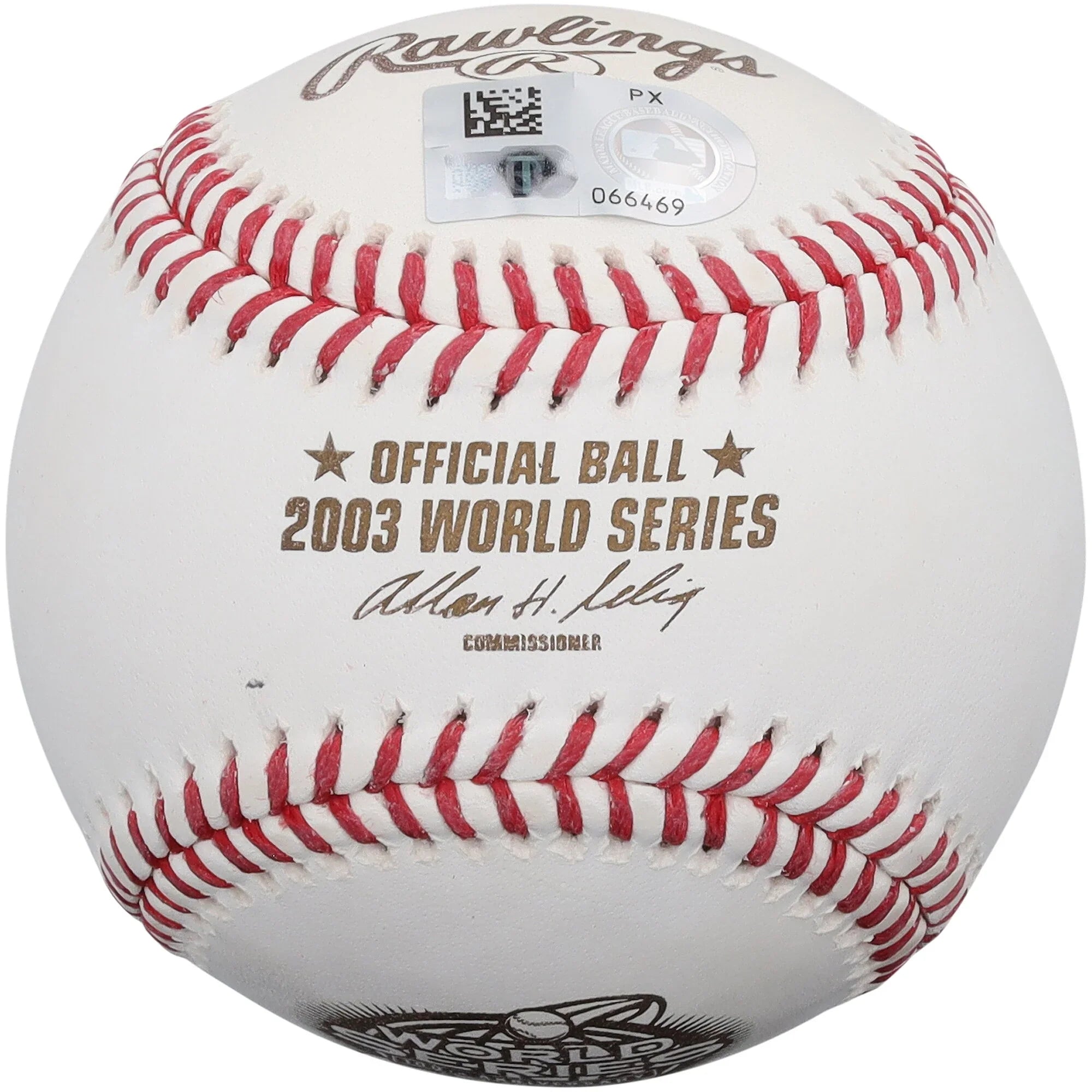 Josh Beckett Signed 2003 World Series Baseball | 03 WS MVP Inscription