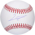 Junior Caminero Signed Rays Baseball | MLB Authenticated