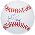 Willson Contreras Signed Baseball | 2016 WS Champs Inscription
